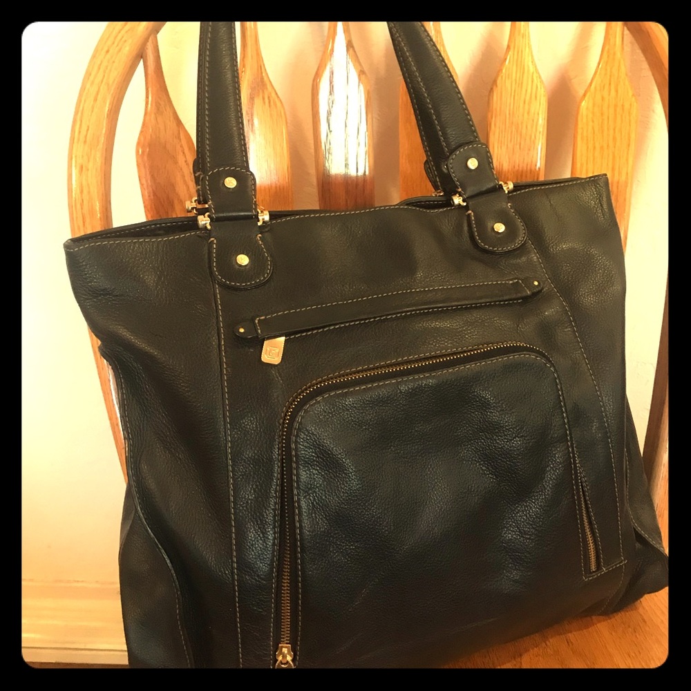 Perfect Black Leather Bag